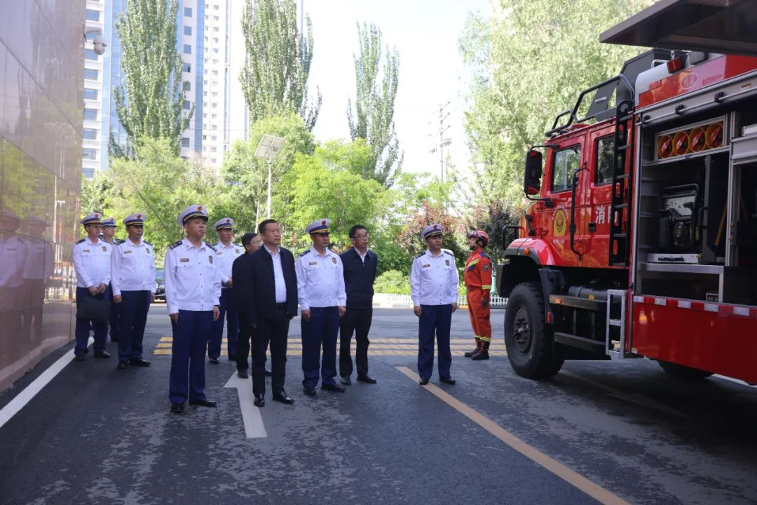 青海省消防救援局正式挂牌(图2)