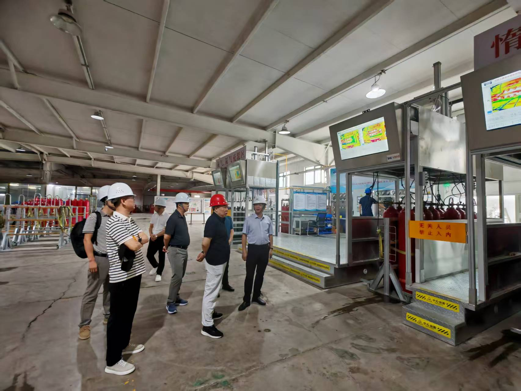 新余市消防产业协会考察(图1)