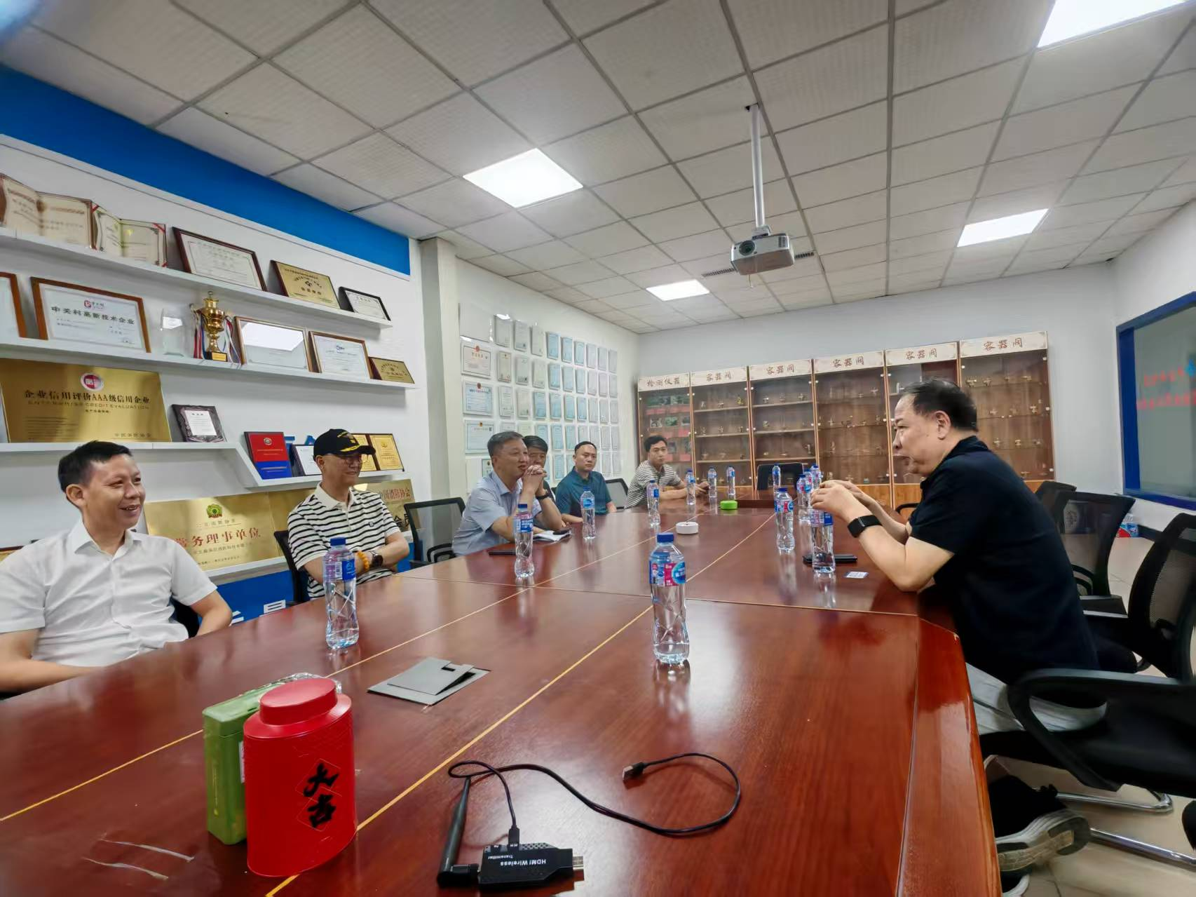 新余市消防产业协会考察(图2)